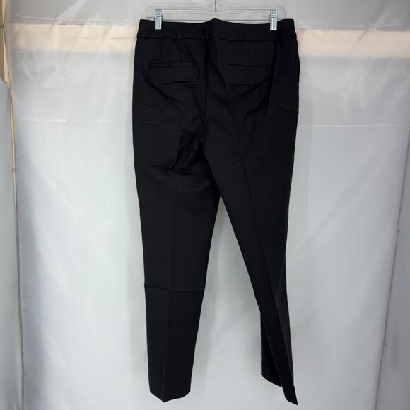 Boden Women 10R Richmond Trouser Ankle Pant Black Pleated Slacks Workwear NEW - Picture 3 of 10
